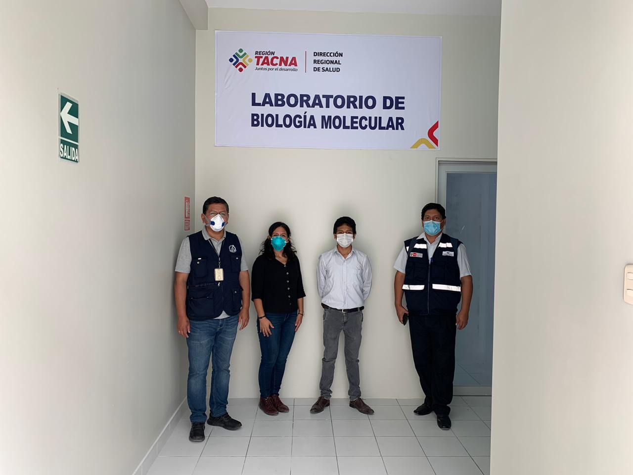 Primer laboratorio molecular empezará a funcionar desde el jueves en Tacna
