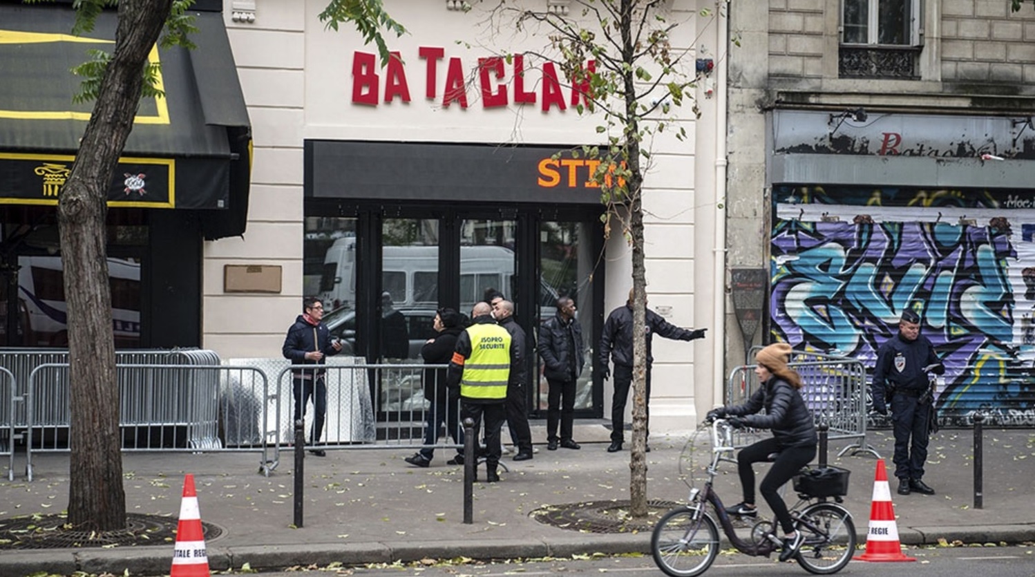 Seis detenidos por el robo de una obra de Banksy a la sala Bataclan