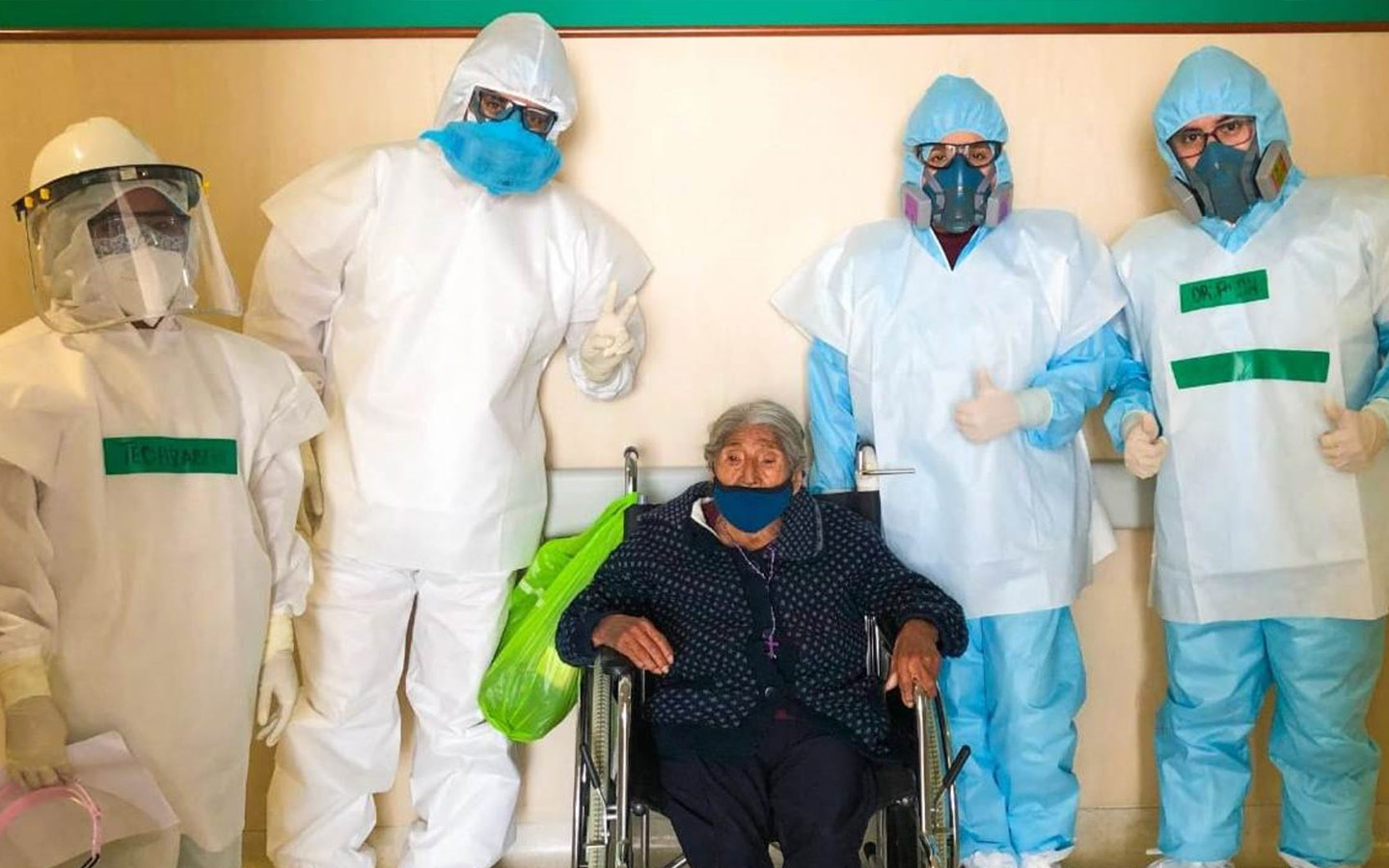 Mujer de 103 años logró vencer al mortal coronavirus y fue dada de alta
