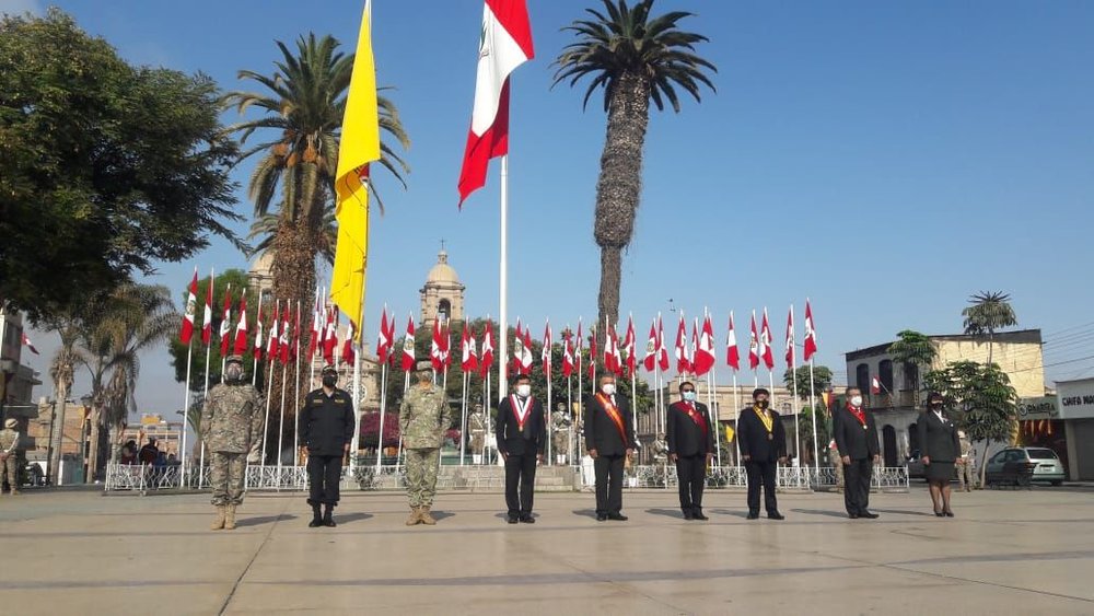 Un minuto de silencio para recordar los 91 años de reincorporación de Tacna
