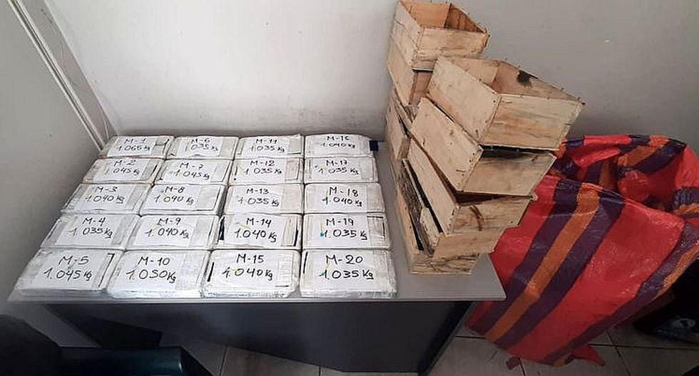 20 kilos de cocaína y dos detenidos en frontera con Chile