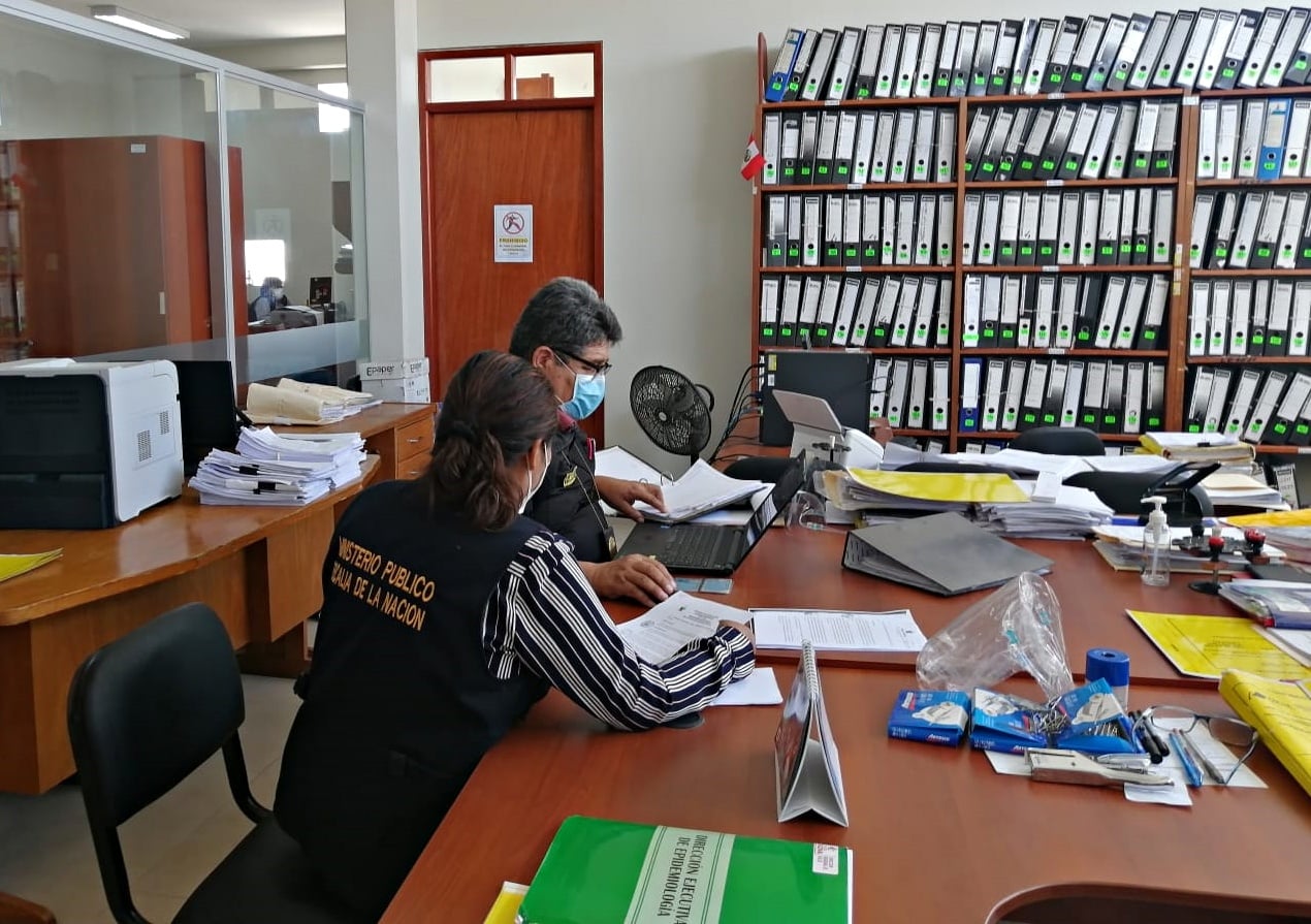 Tacna: Fiscalía especializada en delitos de corrupción de funcionarios recaba documentación por presunto peculado