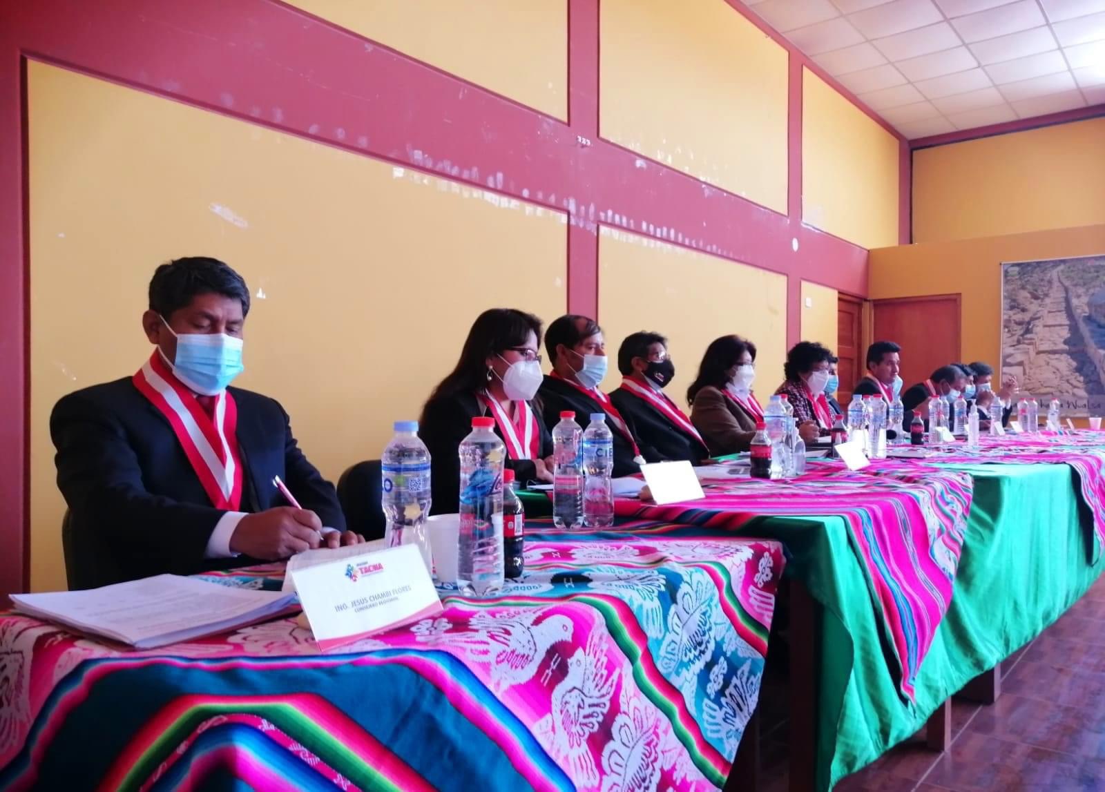Consejo regional de Tacna realizó una audiencia descentralizada en el distrito de Camilaca