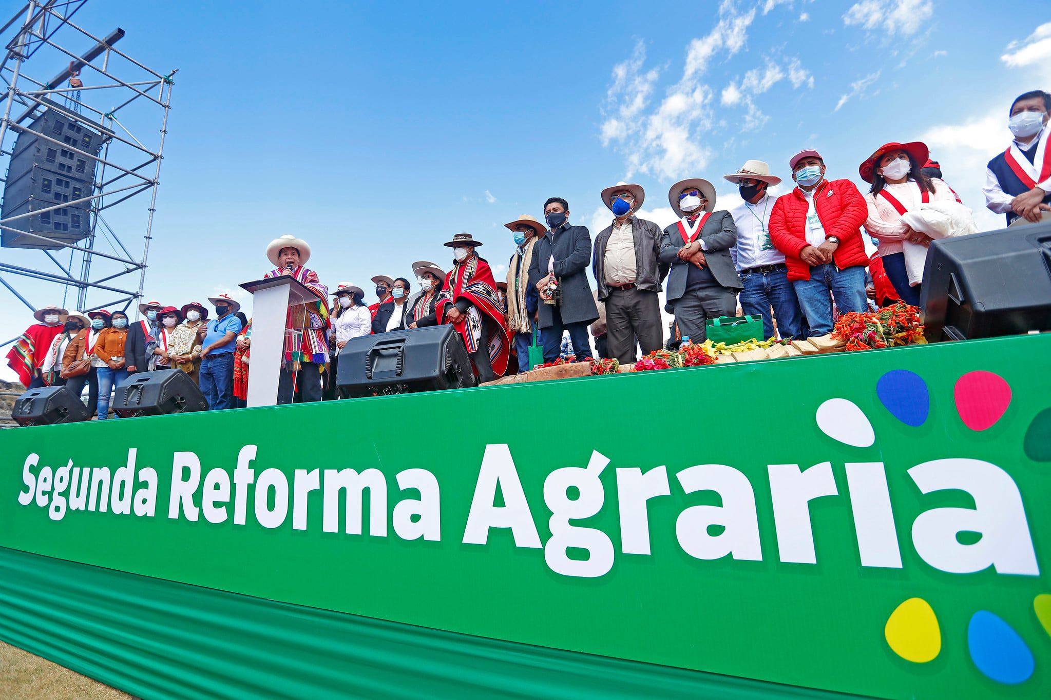 Pedro Castillo anunció que la segunda reforma agraria ajustará la franja de precios para proteger mejor la producción nacional