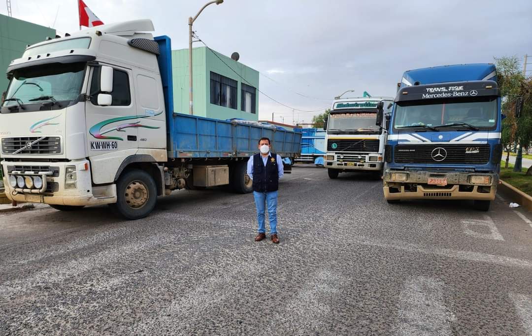 Intervienen a camiones llevando baterías de segundo uso para ser vendidas como nuevas en Tacna