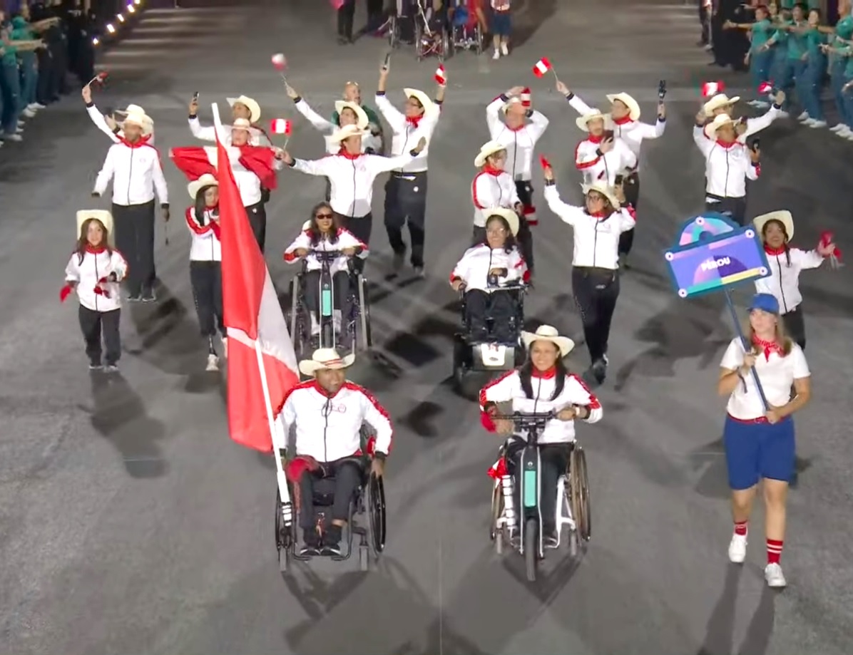 Juegos Paralímpicos París 2024 son inaugurados con el desfile del Team Perú