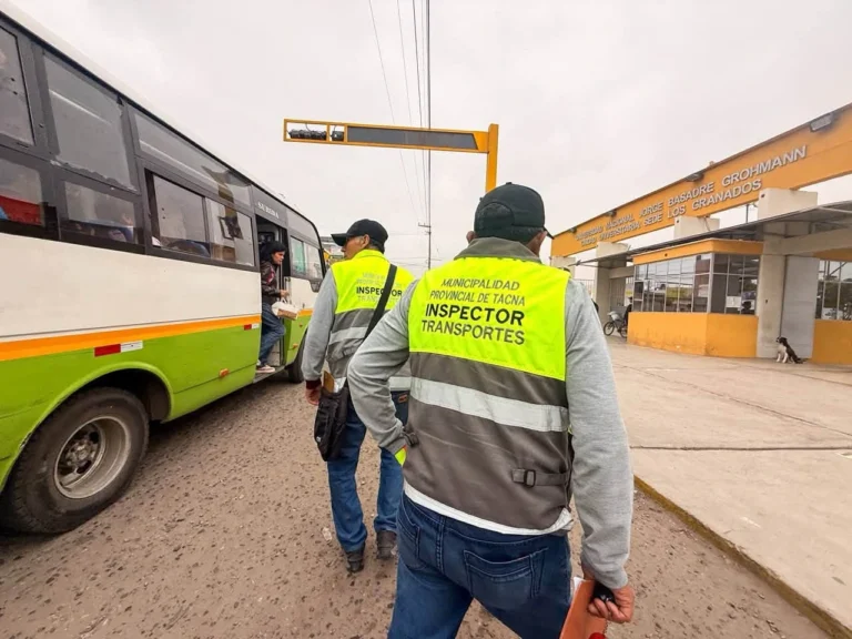 operativo de transporte en Tacna 03